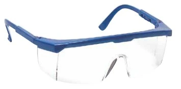 Lunette de protection visuelle à branches réglabes