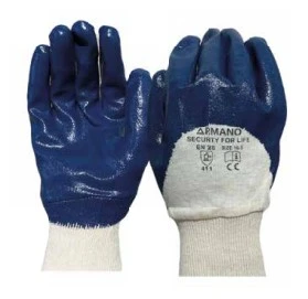 Gants enduits nitrile 3/4 - Equipements de protection des mains